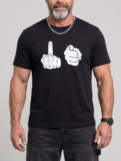 KZZ Men's short-sleeve T-shirt