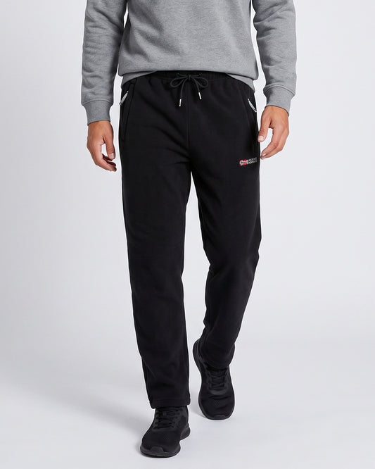 KZZ Men's Fleece-Lined Casual Joggers