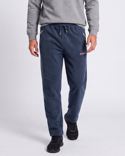 KZZ Men's Fleece-Lined Casual Joggers