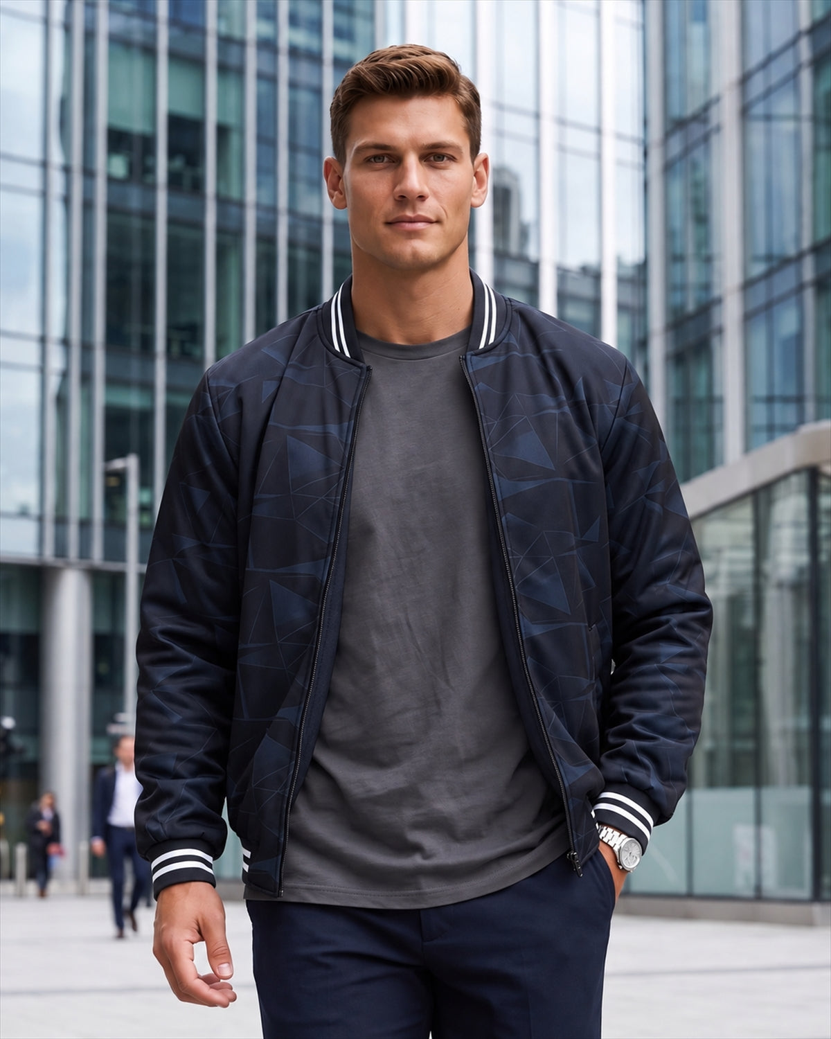 KZZ Men's Casual Jacket