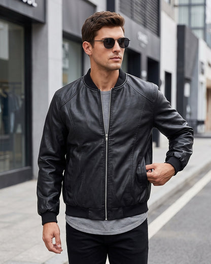 KZZ Men's Business Casual Jacket