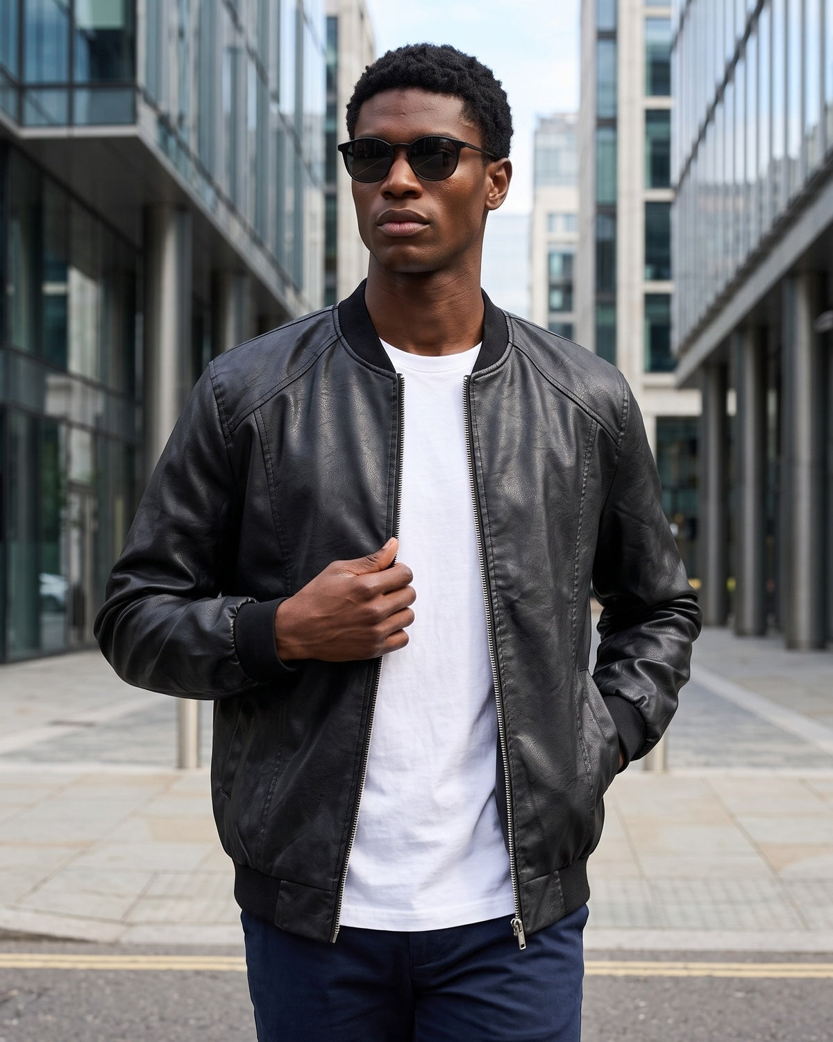 KZZ Men's Business Casual Jacket