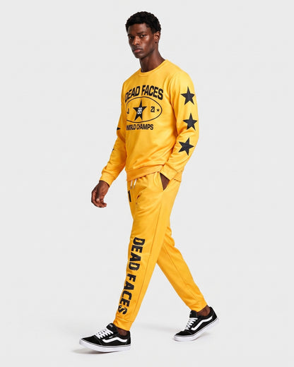 KZZ Relaxed-fit long-sleeve crew-neck top and joggers