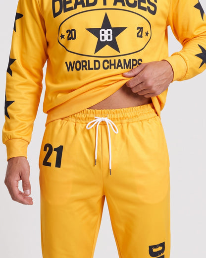KZZ Relaxed-fit long-sleeve crew-neck top and joggers