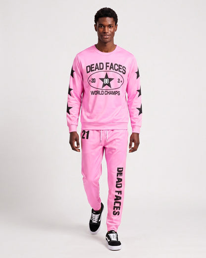 KZZ Relaxed-fit long-sleeve crew-neck top and joggers