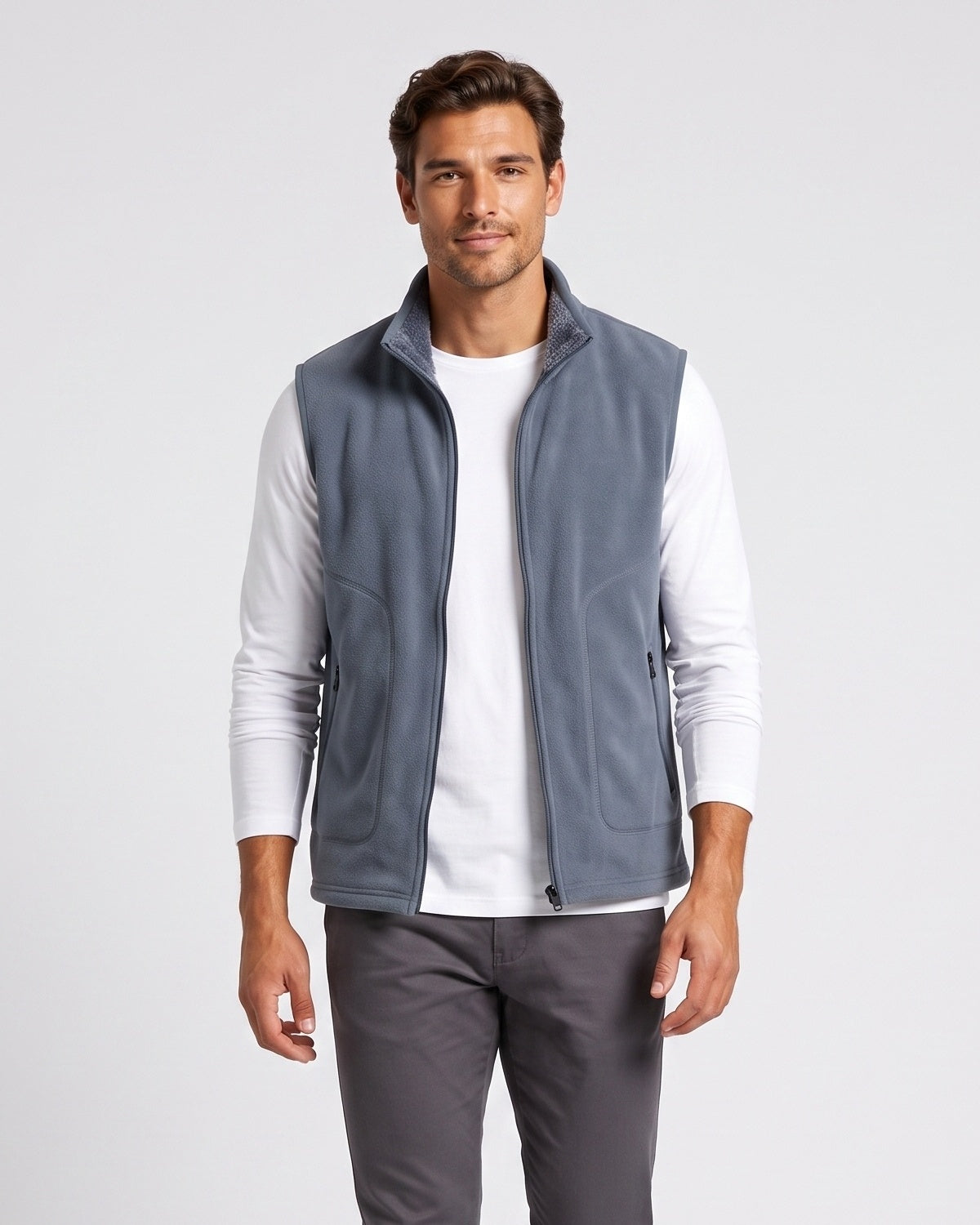 KZZ Men's stylish sleeveless vest