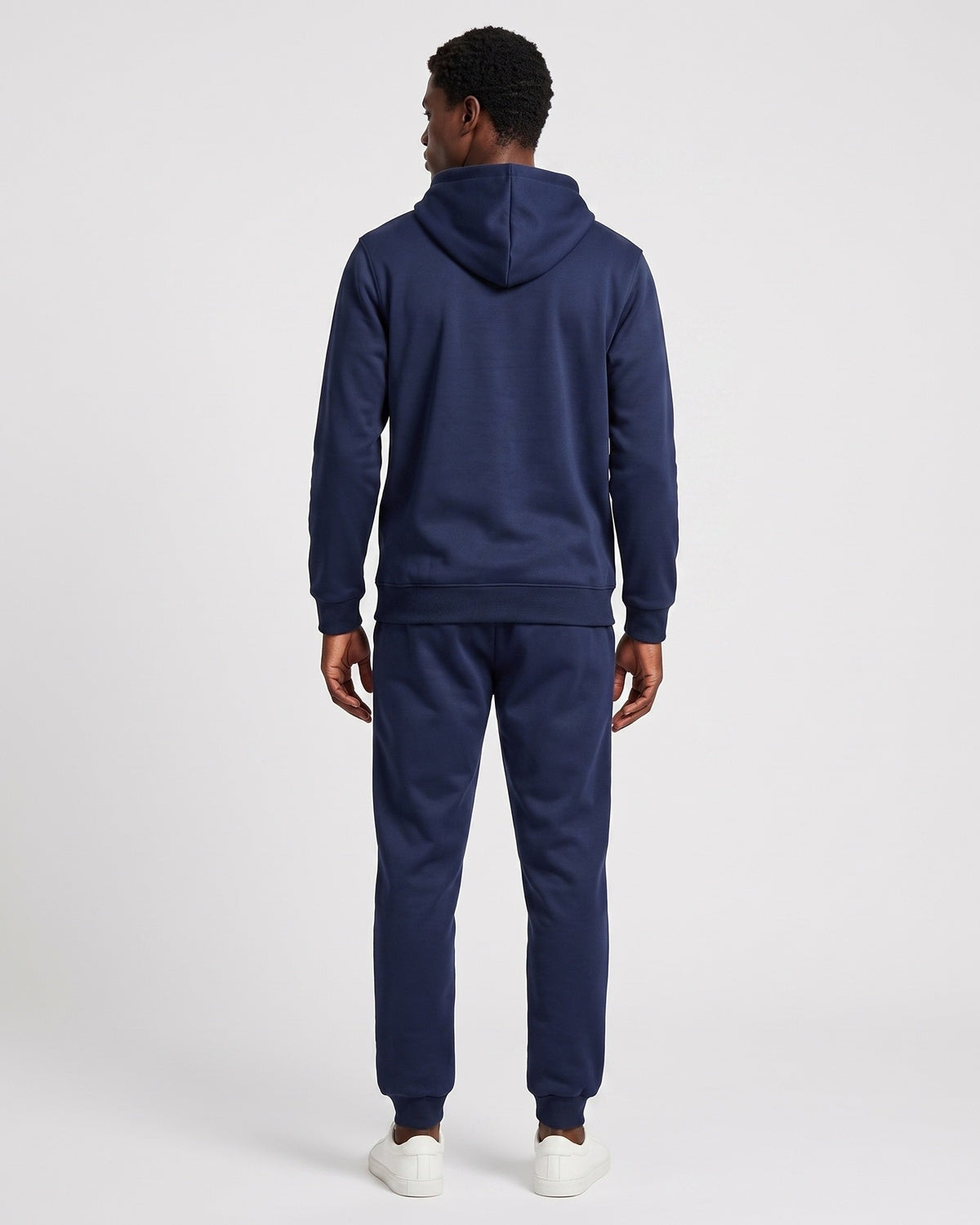 KZZ Men's Printed Hoodie and Drawstring Joggers