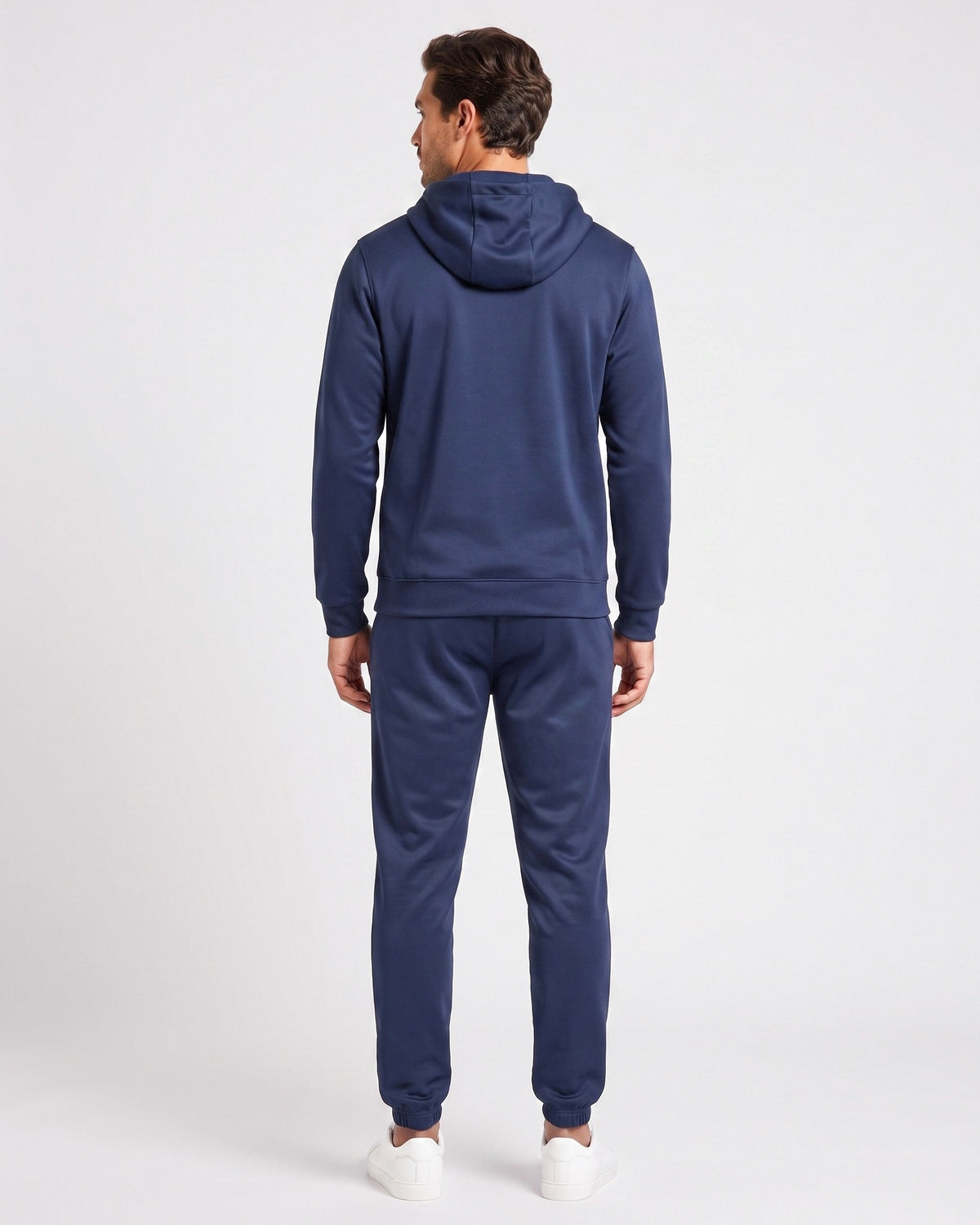 KZZ Men's Printed Hoodie and Drawstring Joggers