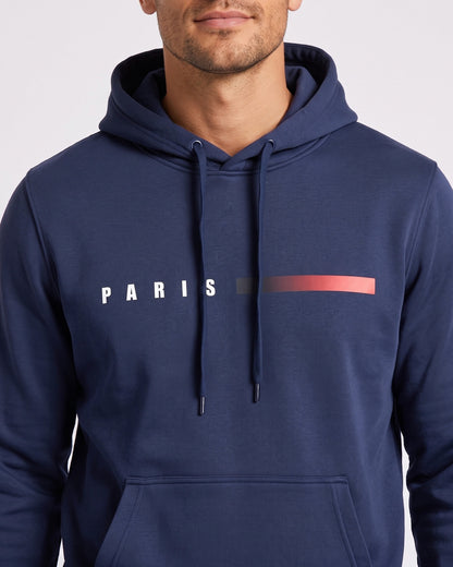 KZZ Men's Printed Hoodie and Drawstring Joggers