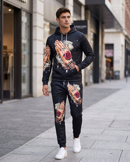 KZZ Men's Autumn/Winter Sports Set