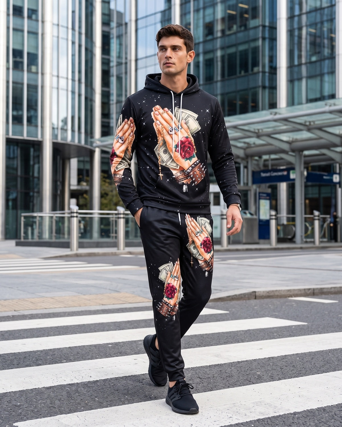 KZZ Men's Autumn/Winter Sports Set