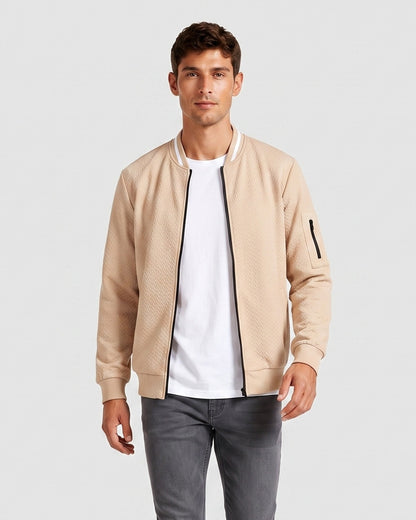 KZZ Men's Casual Baseball Jacket