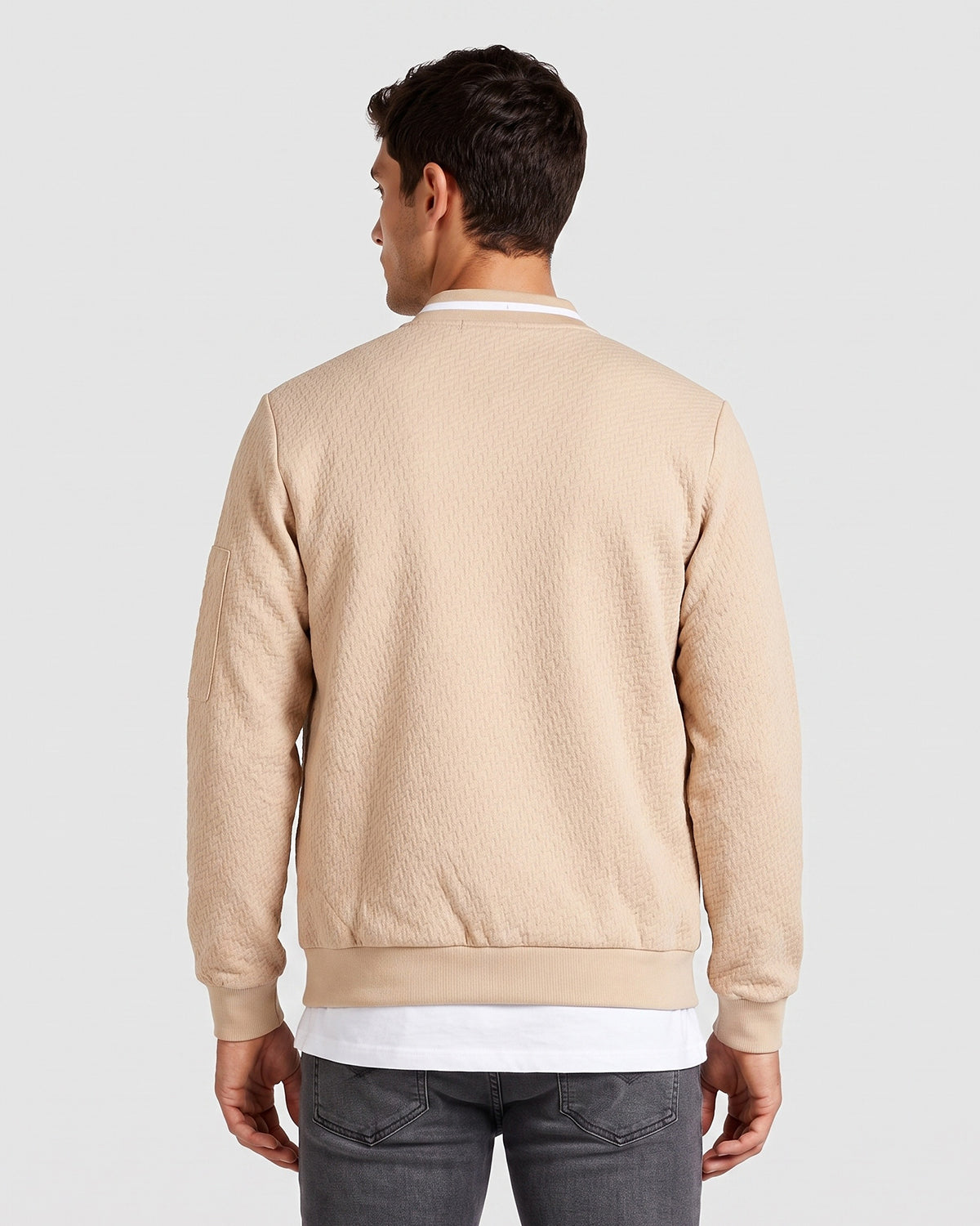 KZZ Men's Casual Baseball Jacket