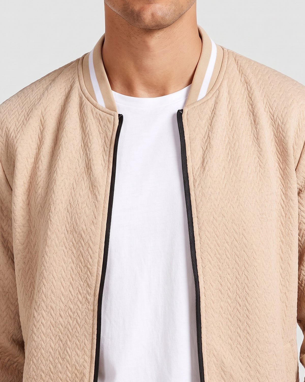 KZZ Men's Casual Baseball Jacket