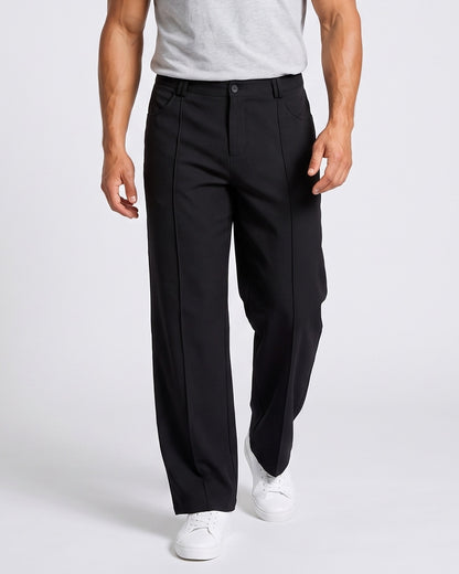 KZZ Casual wide-leg plaid pants