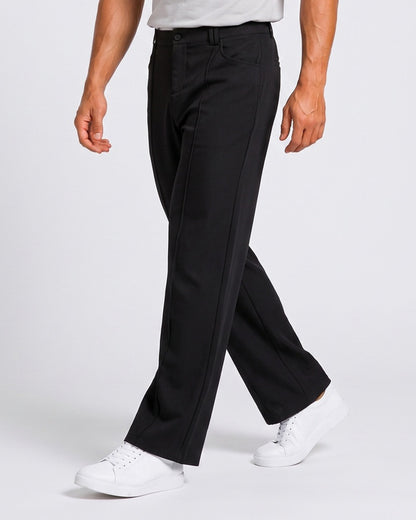 KZZ Casual wide-leg plaid pants