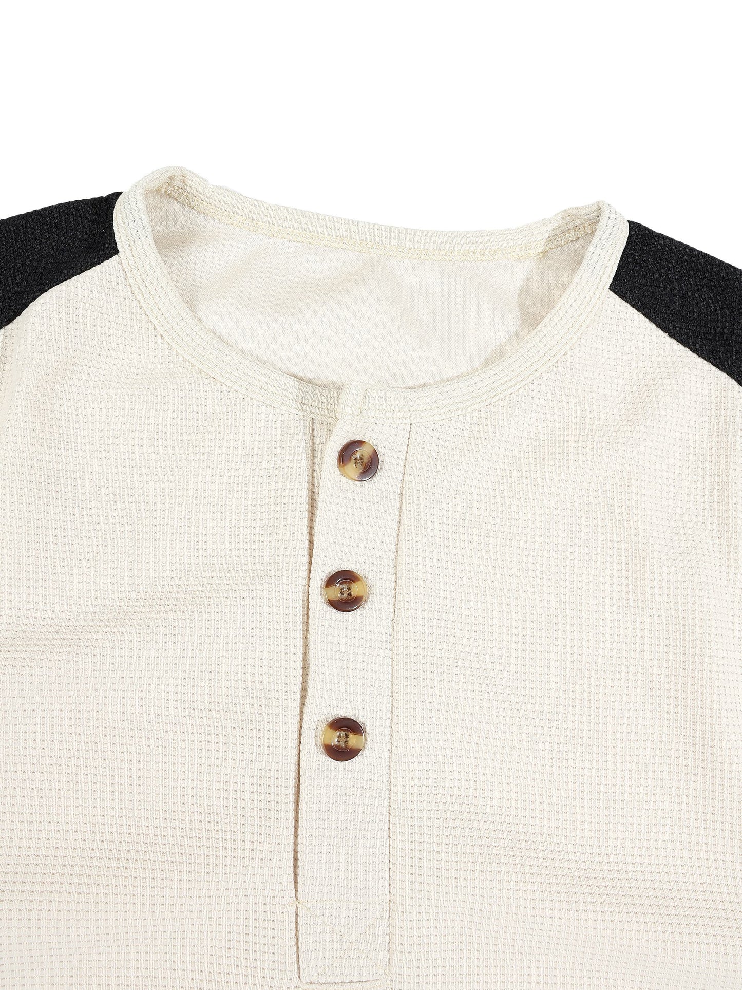 KZZ Waffle-knit long-sleeve set