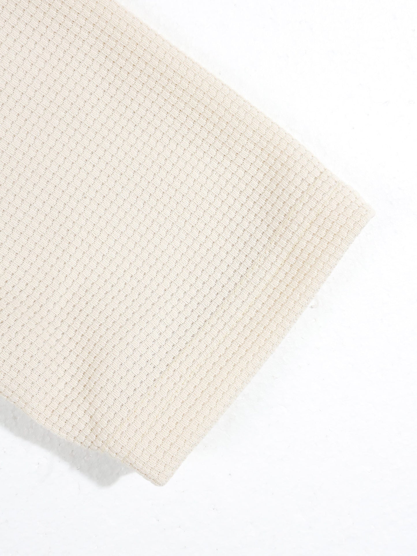 KZZ Waffle-knit long-sleeve set