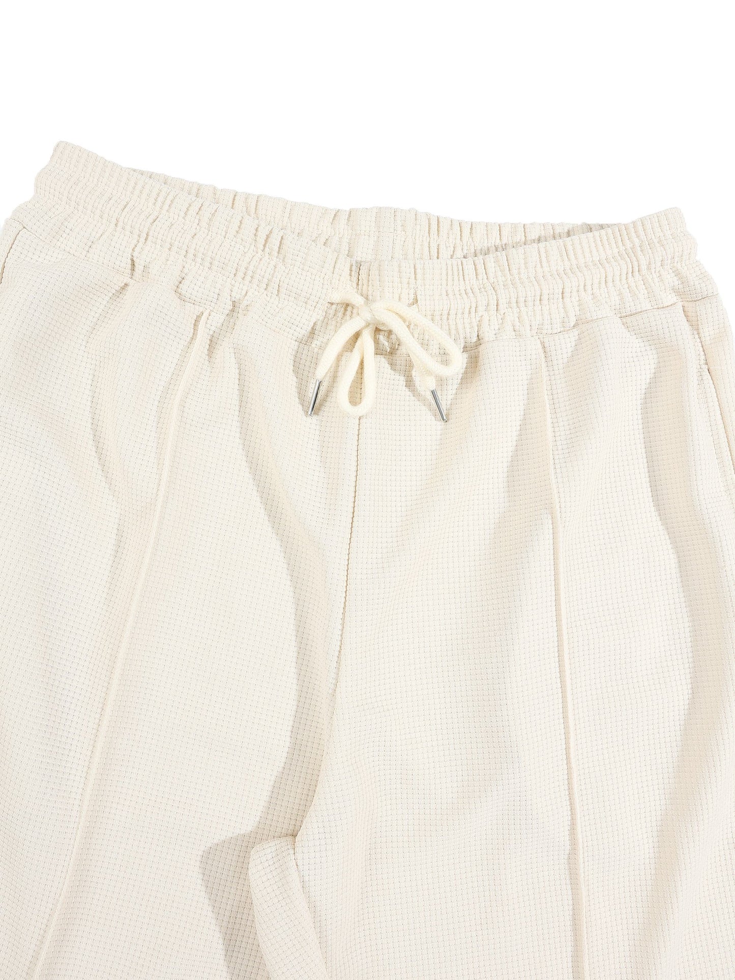 KZZ Waffle-knit long-sleeve set