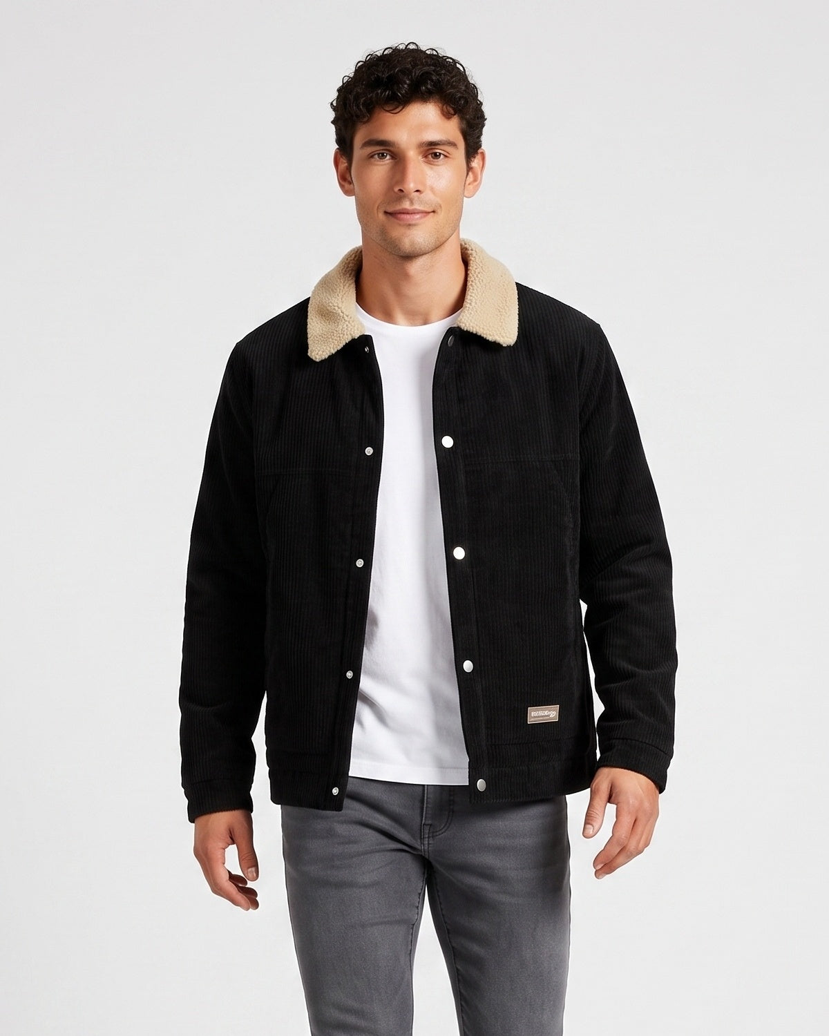 KZZ Men's Corduroy Jacket