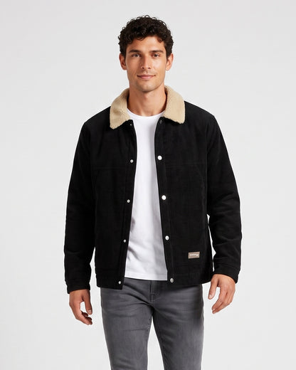KZZ Men's Corduroy Jacket