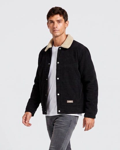 KZZ Men's Corduroy Jacket