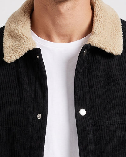 KZZ Men's Corduroy Jacket