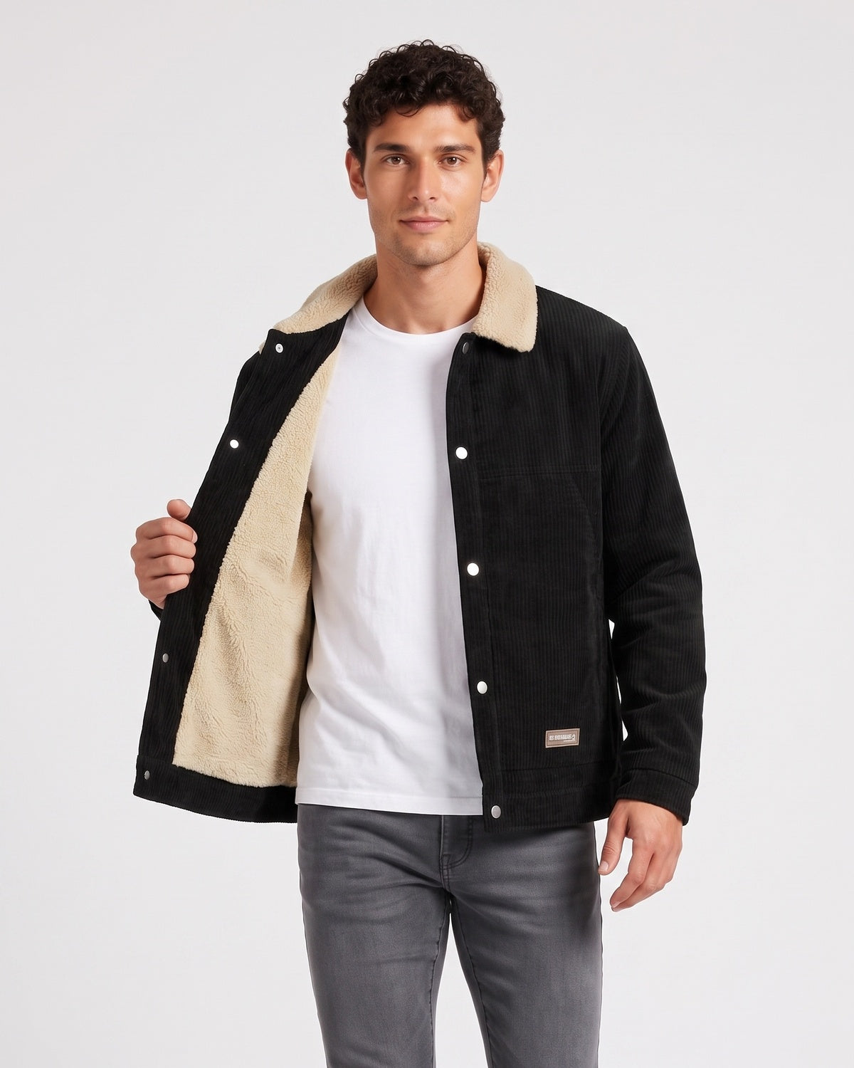 KZZ Men's Corduroy Jacket