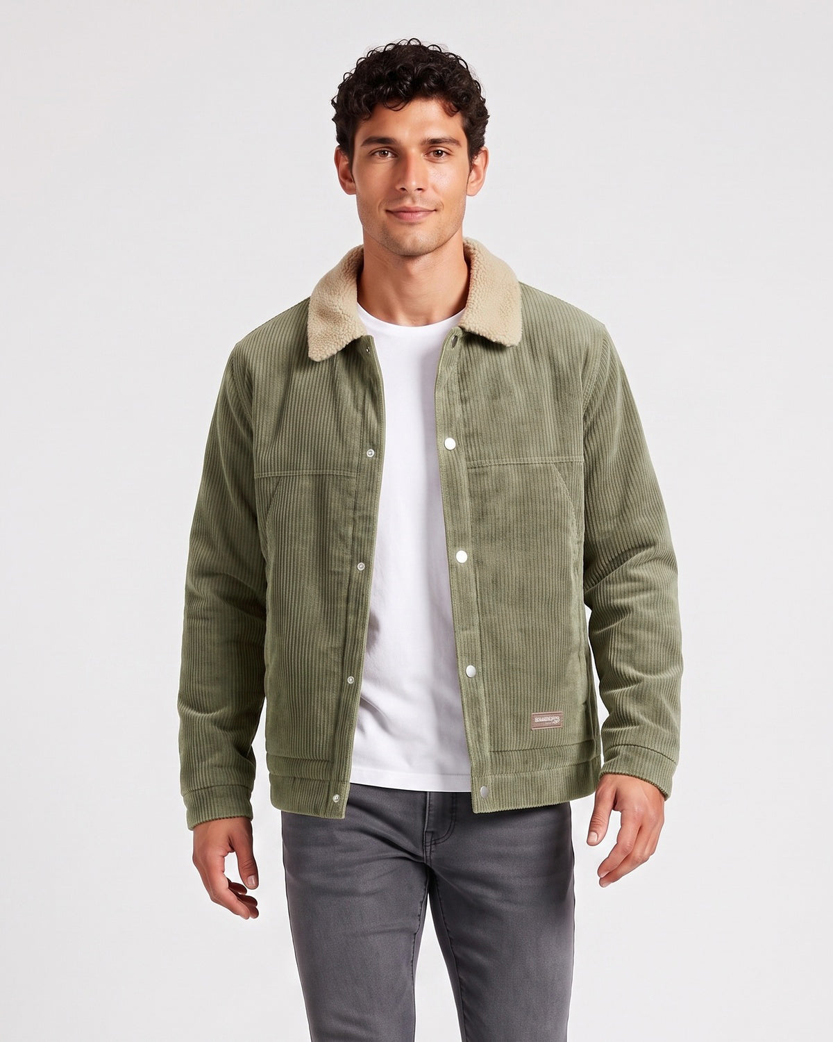 KZZ Men's Corduroy Jacket