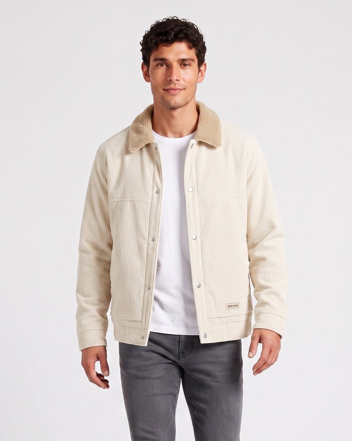 KZZ Men's Corduroy Jacket