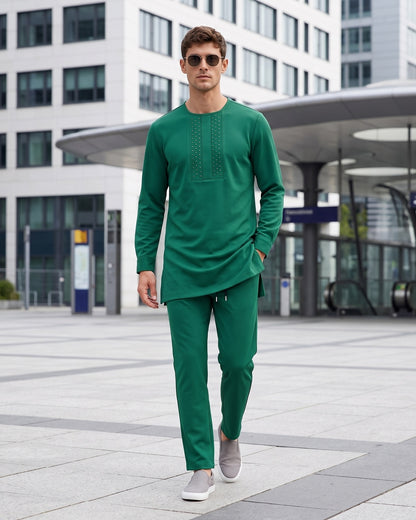 KZZ Men's Robe Set
