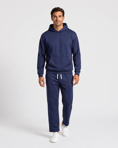 KZZ Fitted hoodie and drawstring trousers