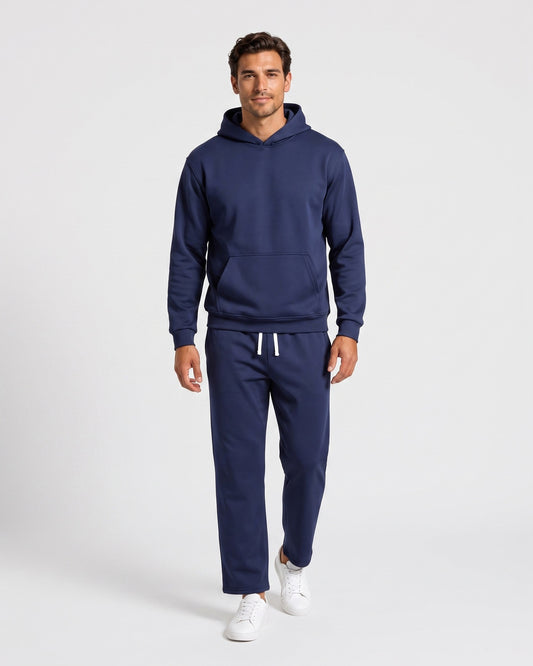 KZZ Fitted hoodie and drawstring trousers