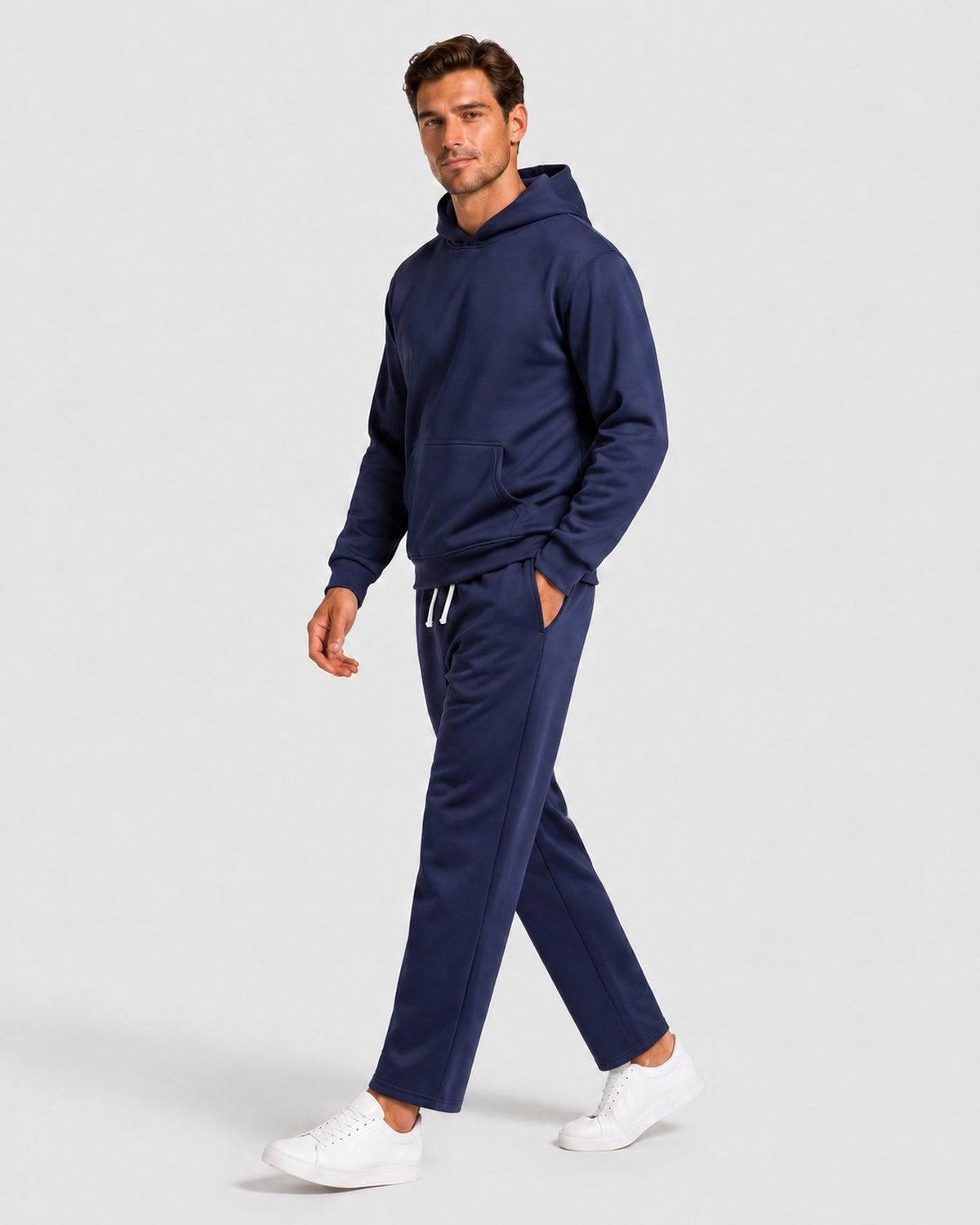 KZZ Fitted hoodie and drawstring trousers