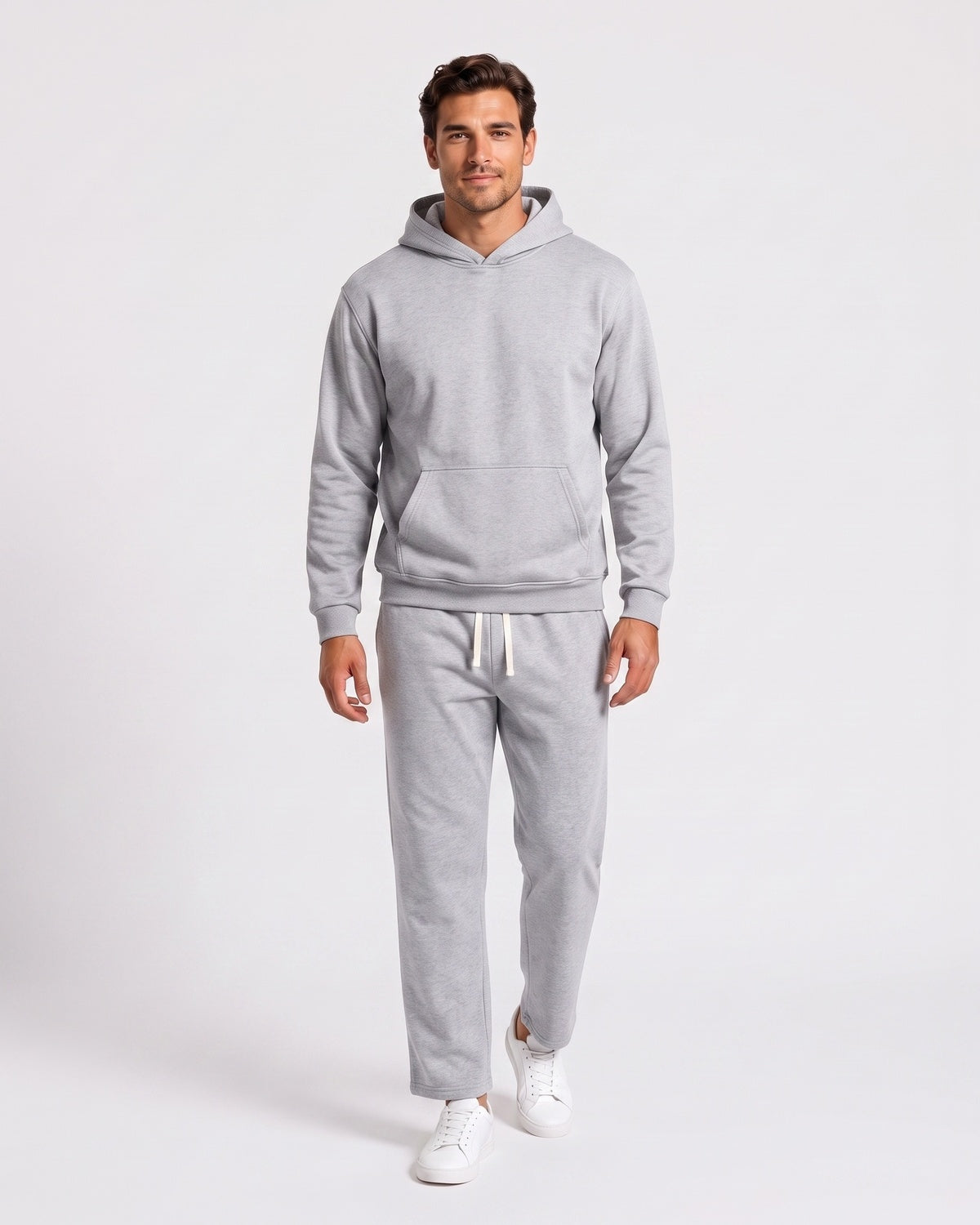 KZZ Fitted hoodie and drawstring trousers