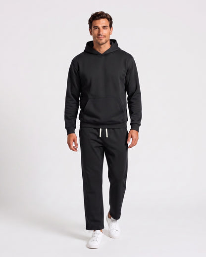 KZZ Fitted hoodie and drawstring trousers