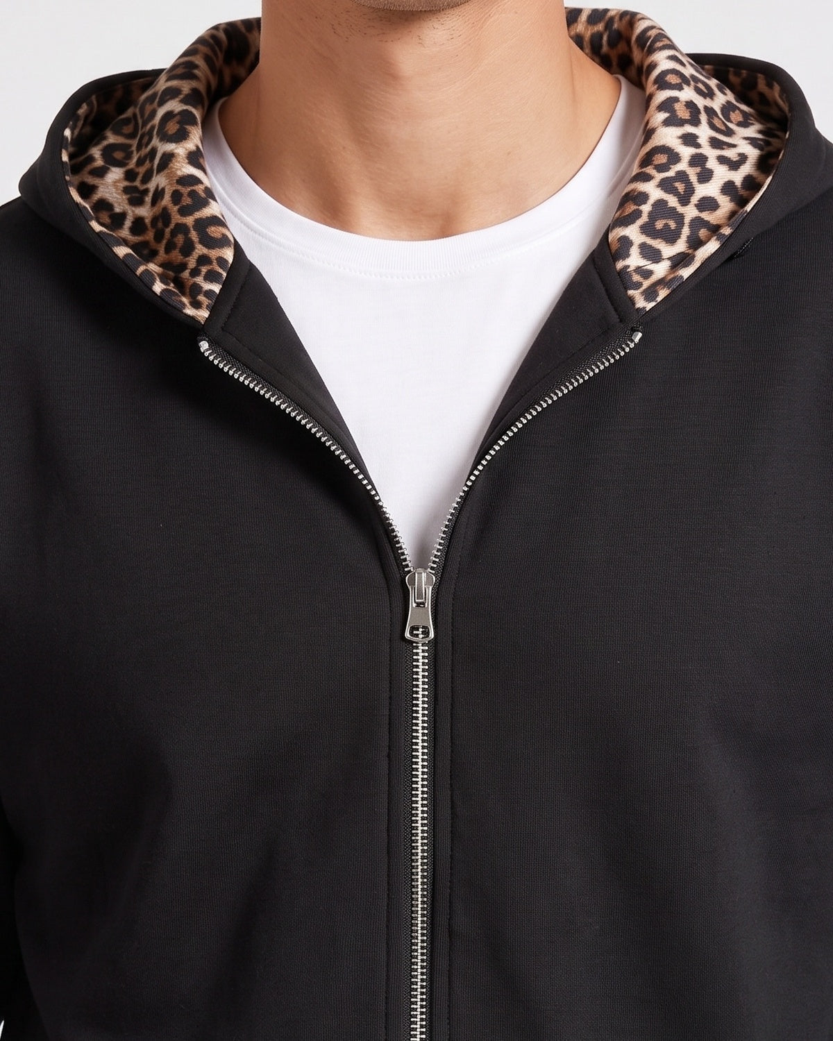KZZ Men's Long-Sleeve Hooded Jacket