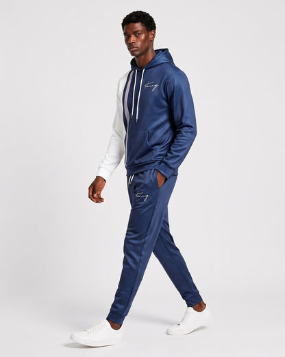 KZZ Men's 3D-Print Hoodie Set