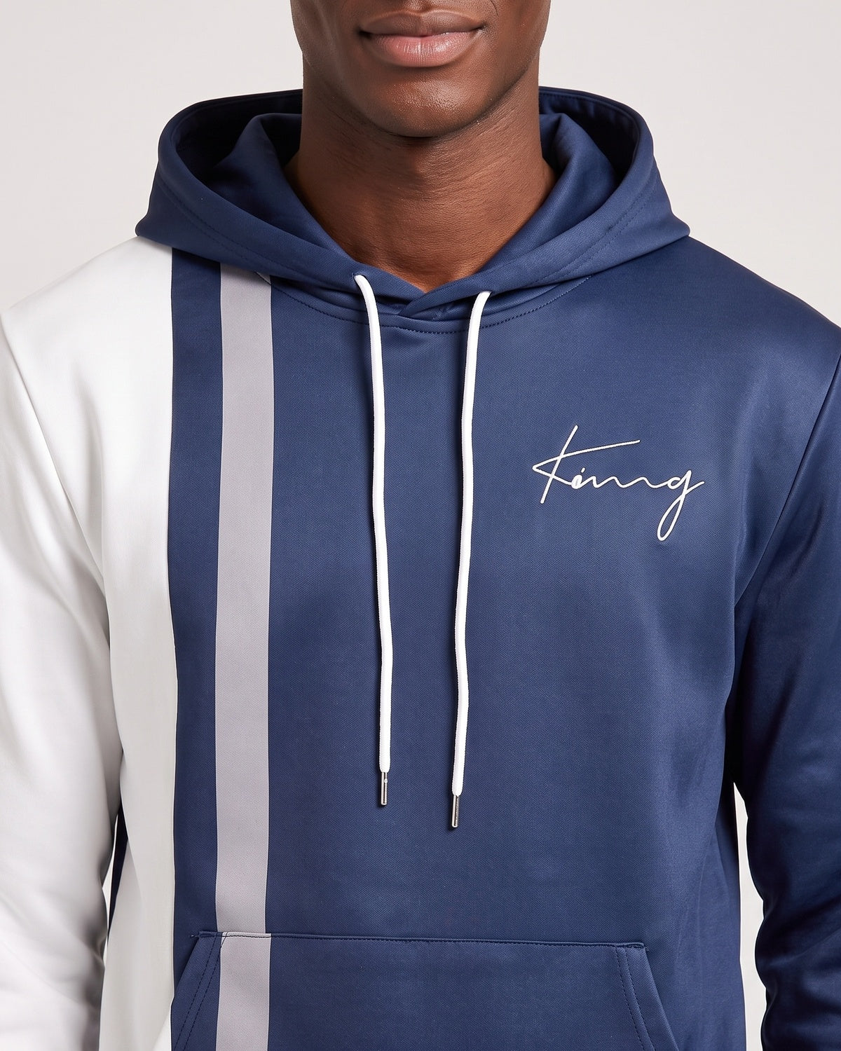 KZZ Men's 3D-Print Hoodie Set