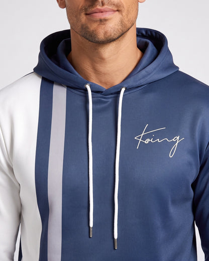 KZZ Men's 3D-Print Hoodie Set