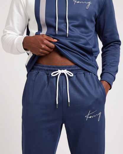 KZZ Men's 3D-Print Hoodie Set