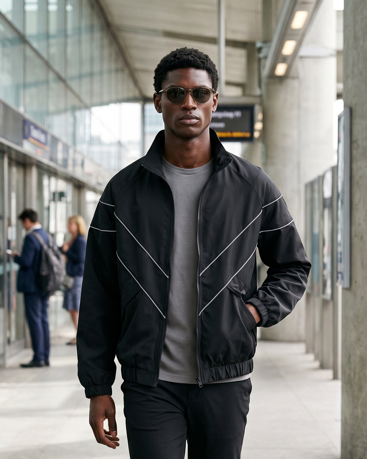 KZZ Casual zip-up jacket