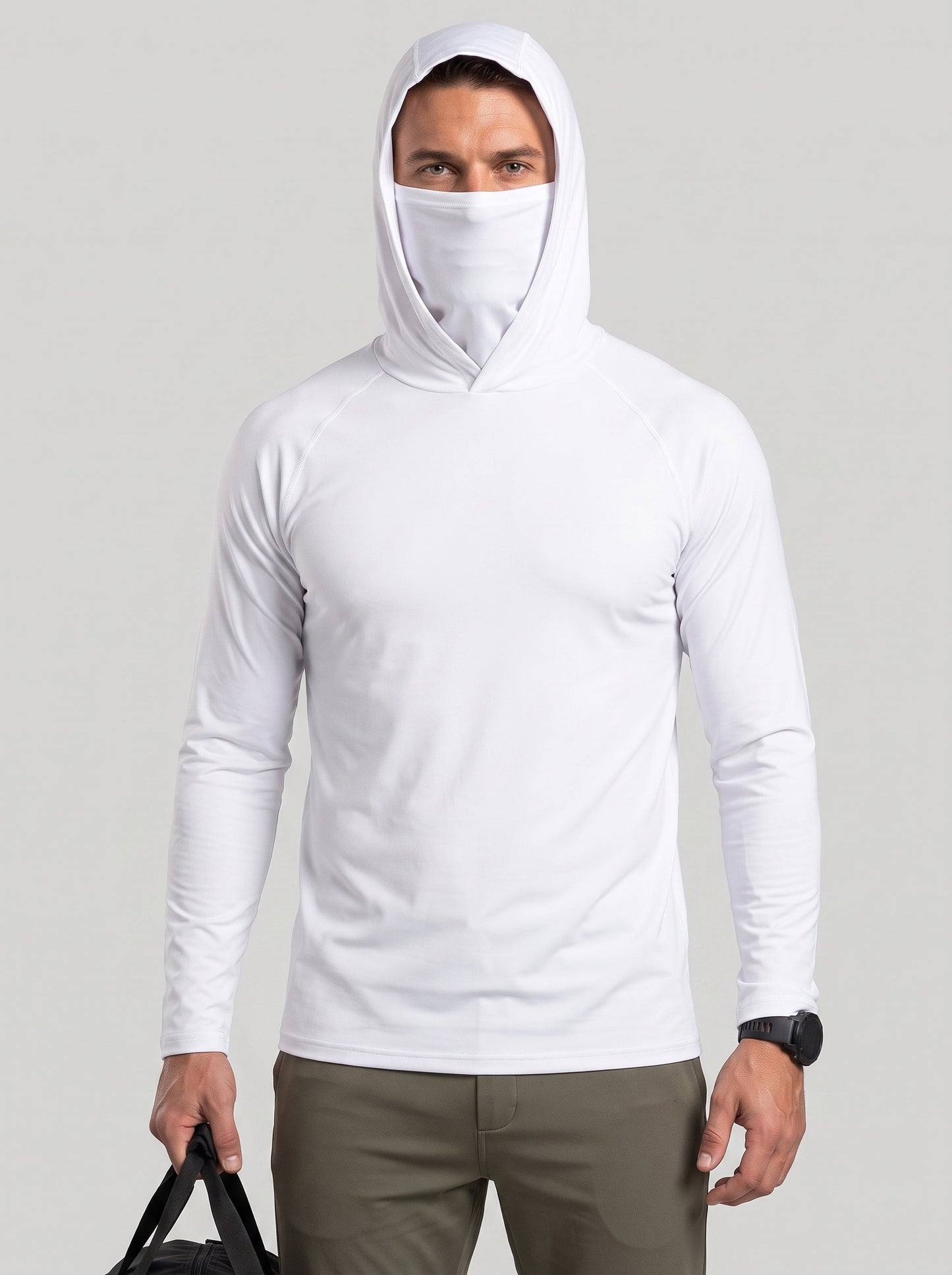 KZZ Men's Casual Hooded Pullover