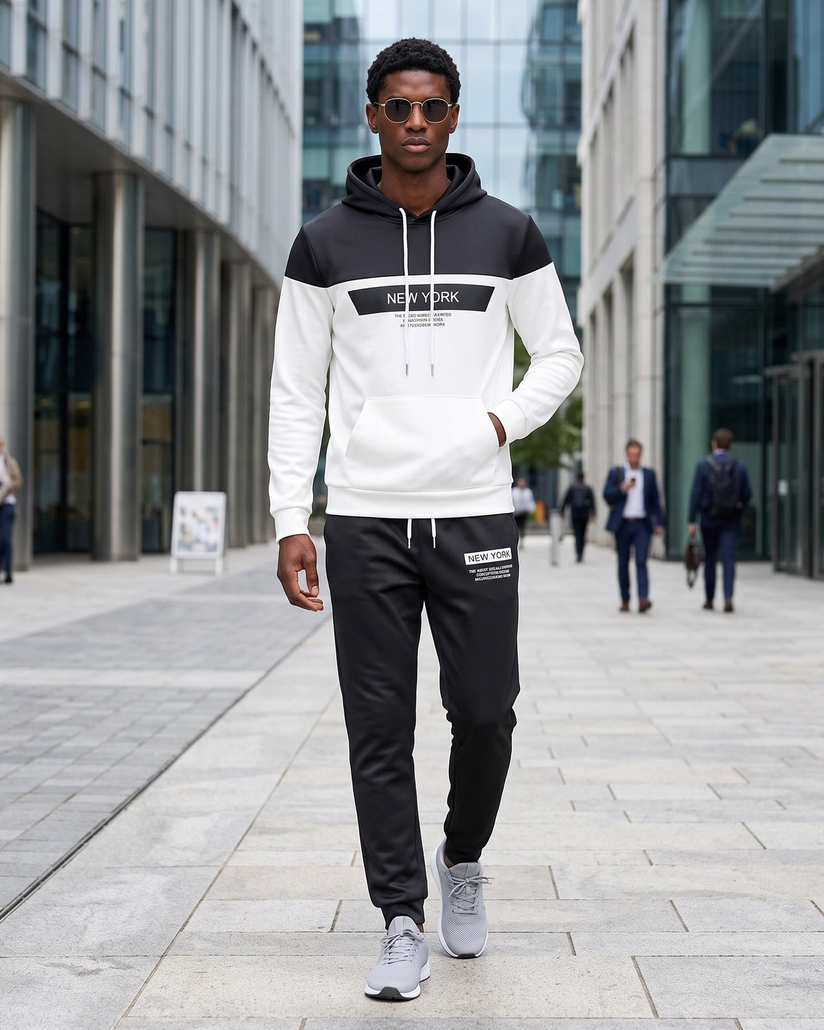 KZZ Men's Fashion Hoodies and Joggers