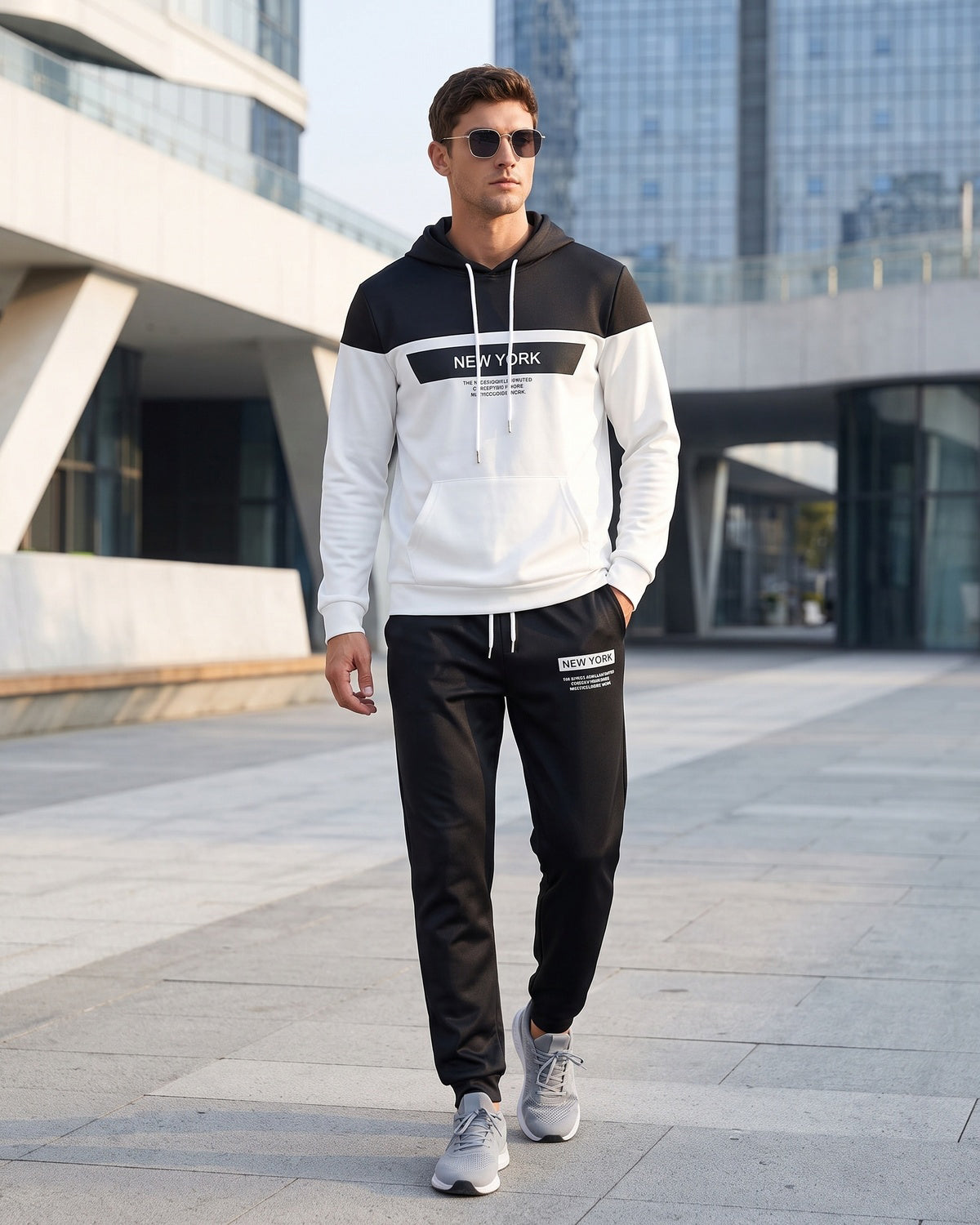 KZZ Men's Fashion Hoodies and Joggers