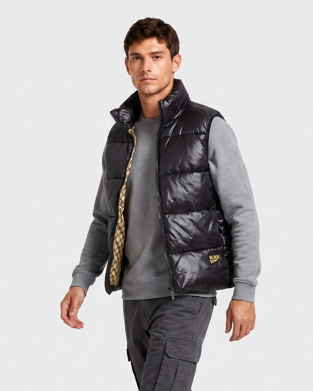KZZ Men's Woven Vest