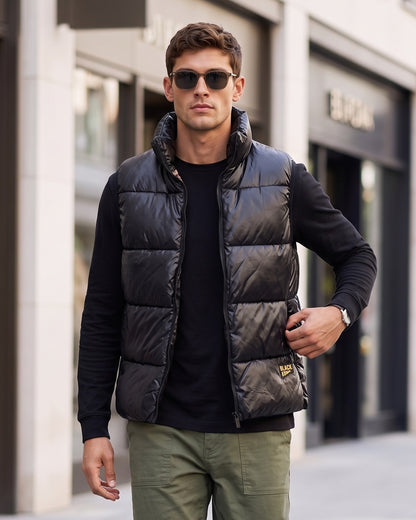KZZ Men's Woven Vest