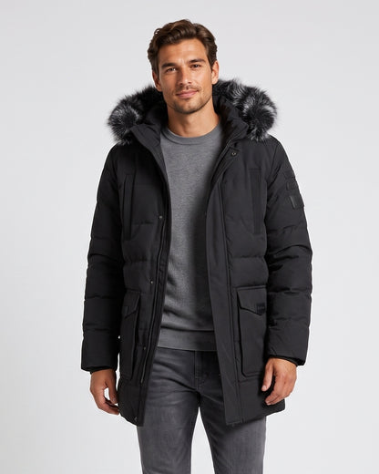 KZZ Men's Winter Casual Parka