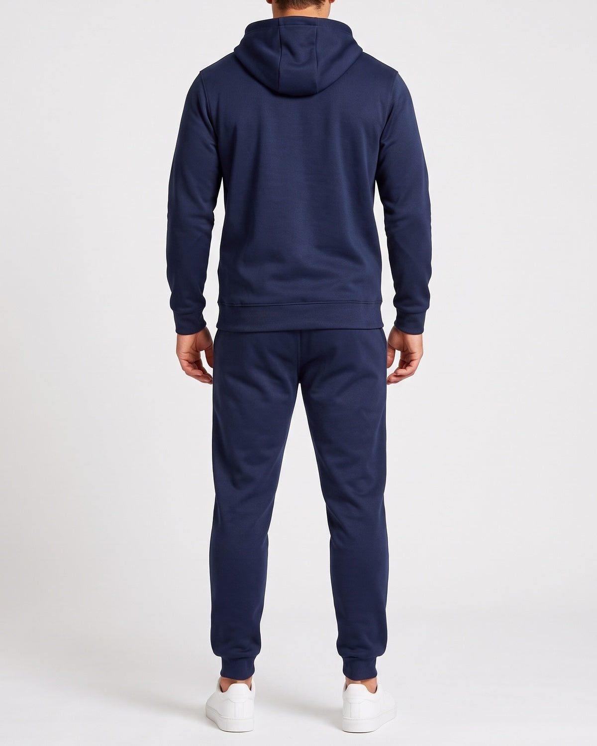 KZZ Men's New York Print Hoodie and Drawstring Sweatpants Set