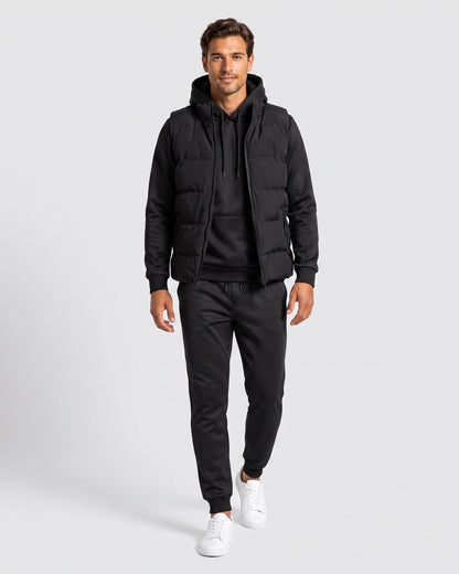 KZZ Men's 3-Piece Casual Sportswear Set